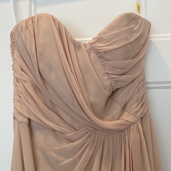 Ready Collections - Pale Pink strapless evening gown - Picture 3 of 5